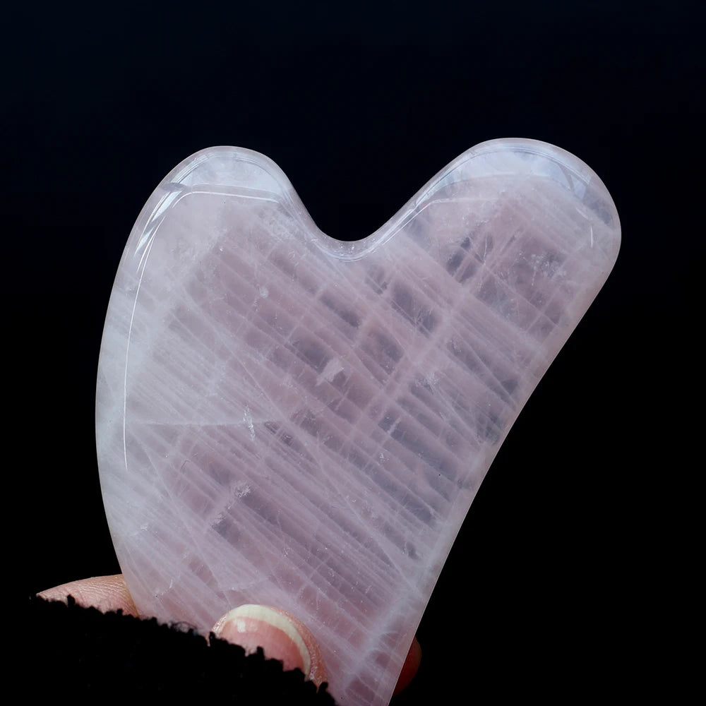 Gua Sha Quartz Rose