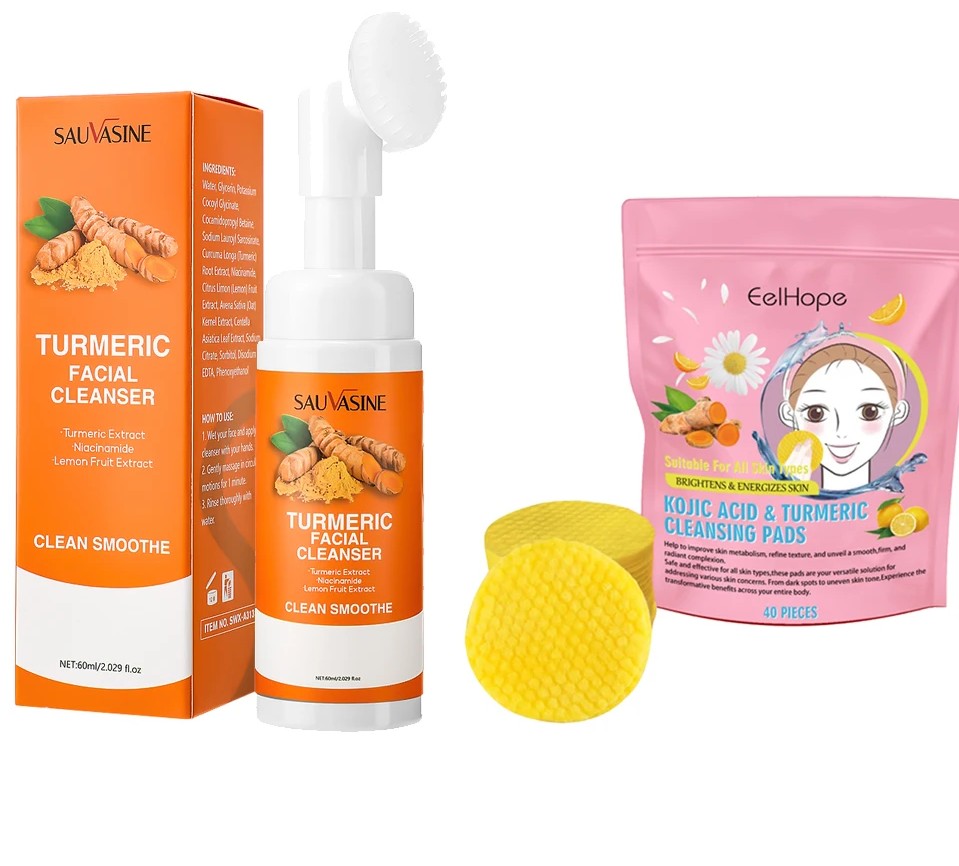 Gel Lavant Visage Curcuma