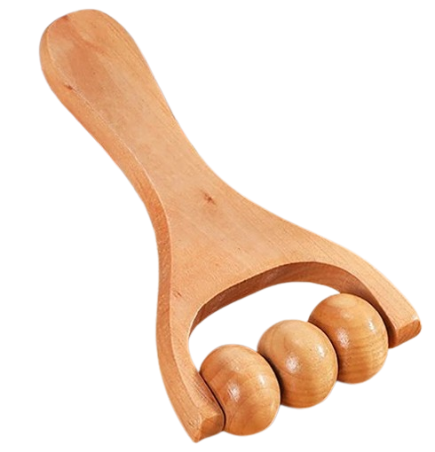 Rouleau Massage Bois Naturel
