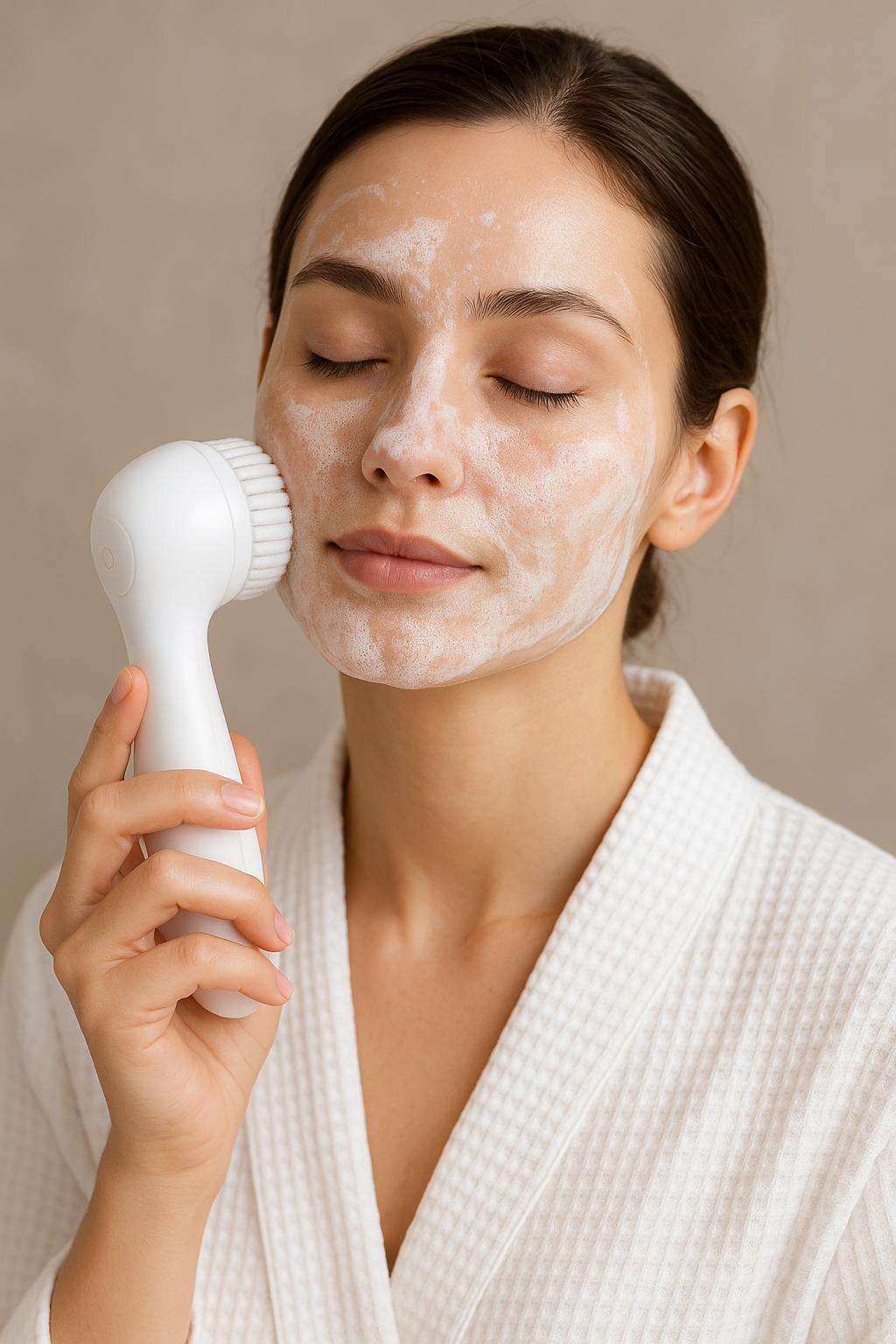 Brosse nettoyante visage électrique